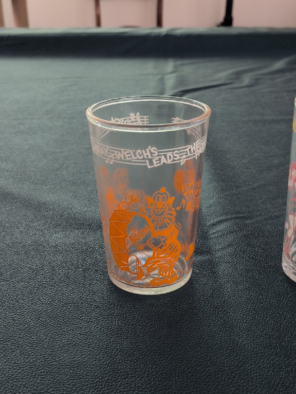 vintage welch's jelly glasses.betty and veronica and howdy doody